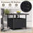 Rattan Wicker Steel Side Table Outdoor Furniture Deck Garden Patio Pool-1747134975