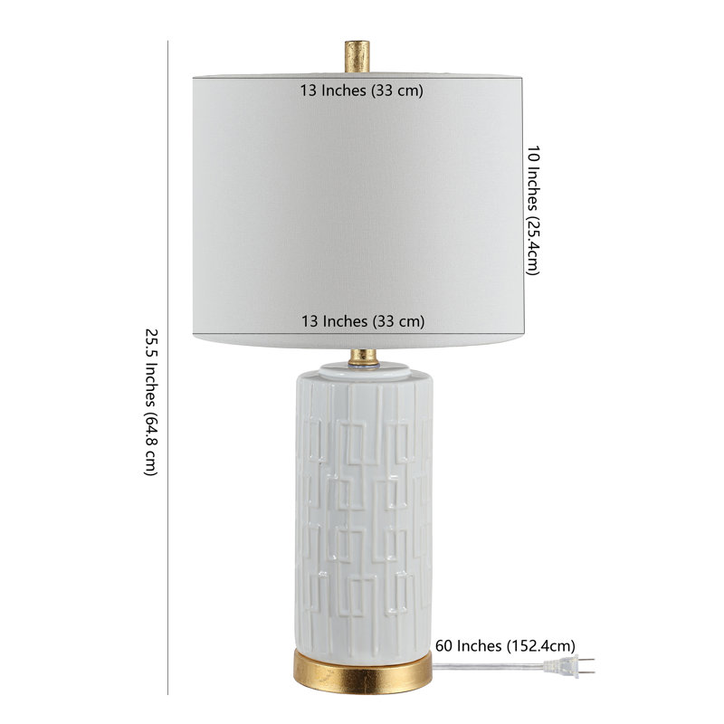 Lampe standard 25 po Odette