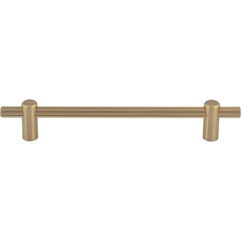 Dempsey Bar Pull, Honey Bronze, 6 5/16" Center To Center