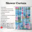 Rideau de douche standard 1 pièce Coastal Tower-1499386874