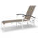 Askar Outdoor Rust-Resistant Metal Chaise Lounge