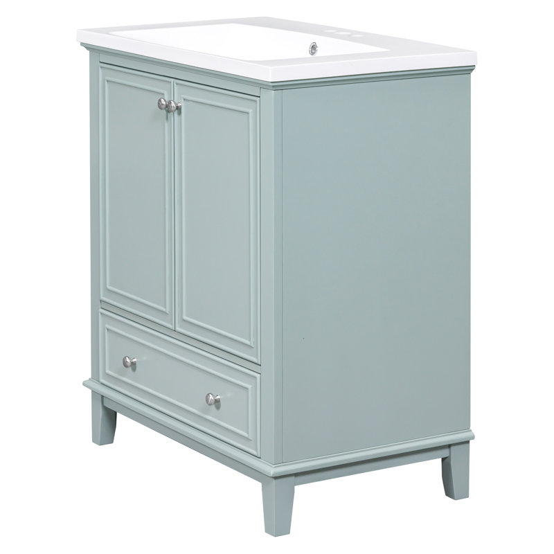 Luxurious Bathroom Vanity With Advanced Features For Stylish Bathrooms, Green
