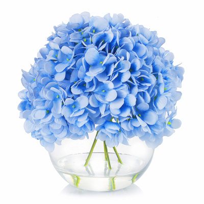 Vase d'hortensia