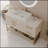 47.2Inch Single Bathroom Vanity With Ceramic Sink