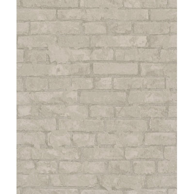 Galerie Terra Brick Design Eco Clay Wallpaper
