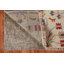 Tapis de couloir oriental vert Oushak 3 x 8