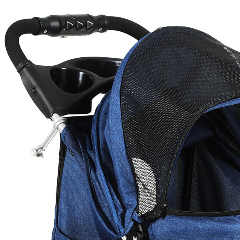 Foldable Pet Stroller, Blue