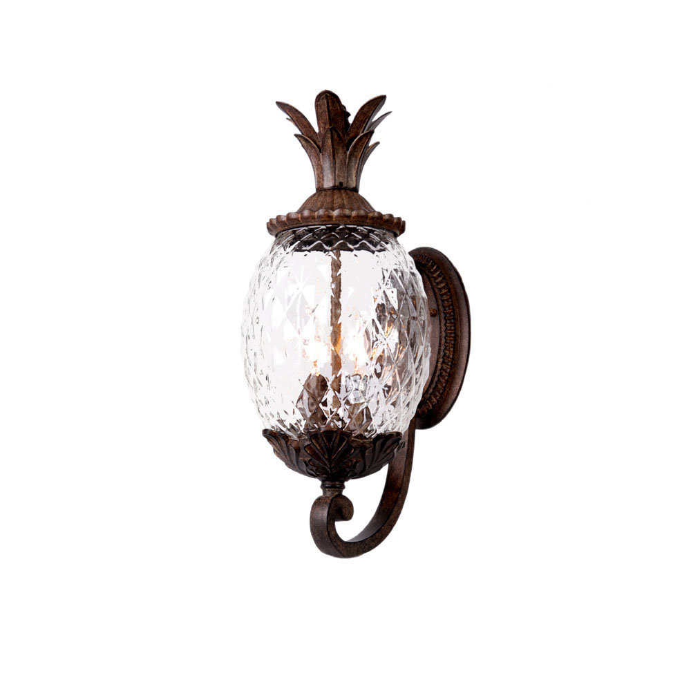 Arlesey 3 - Bulb 21.75" H Outdoor Wall Lantern Highland Dunes Fixture 