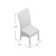 Chaise d'appoint Saratoga en abaca tissé naturel