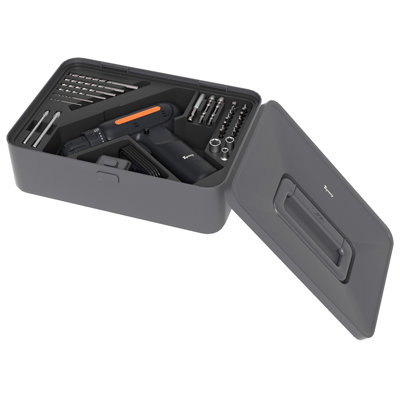 Home Repair Tool Kit With Cover Carrying Case For General Household Maintenance