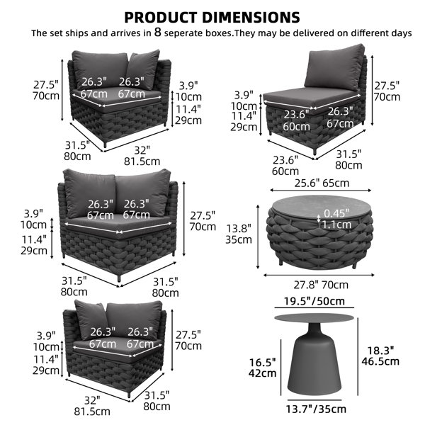 Dimensions du produit