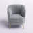 Westerham Velvet Barrel Chair-90010479