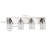 Stover Seeded Glass/Iron Modern Contemporary LED Vanity Light-1836083963-1832384869