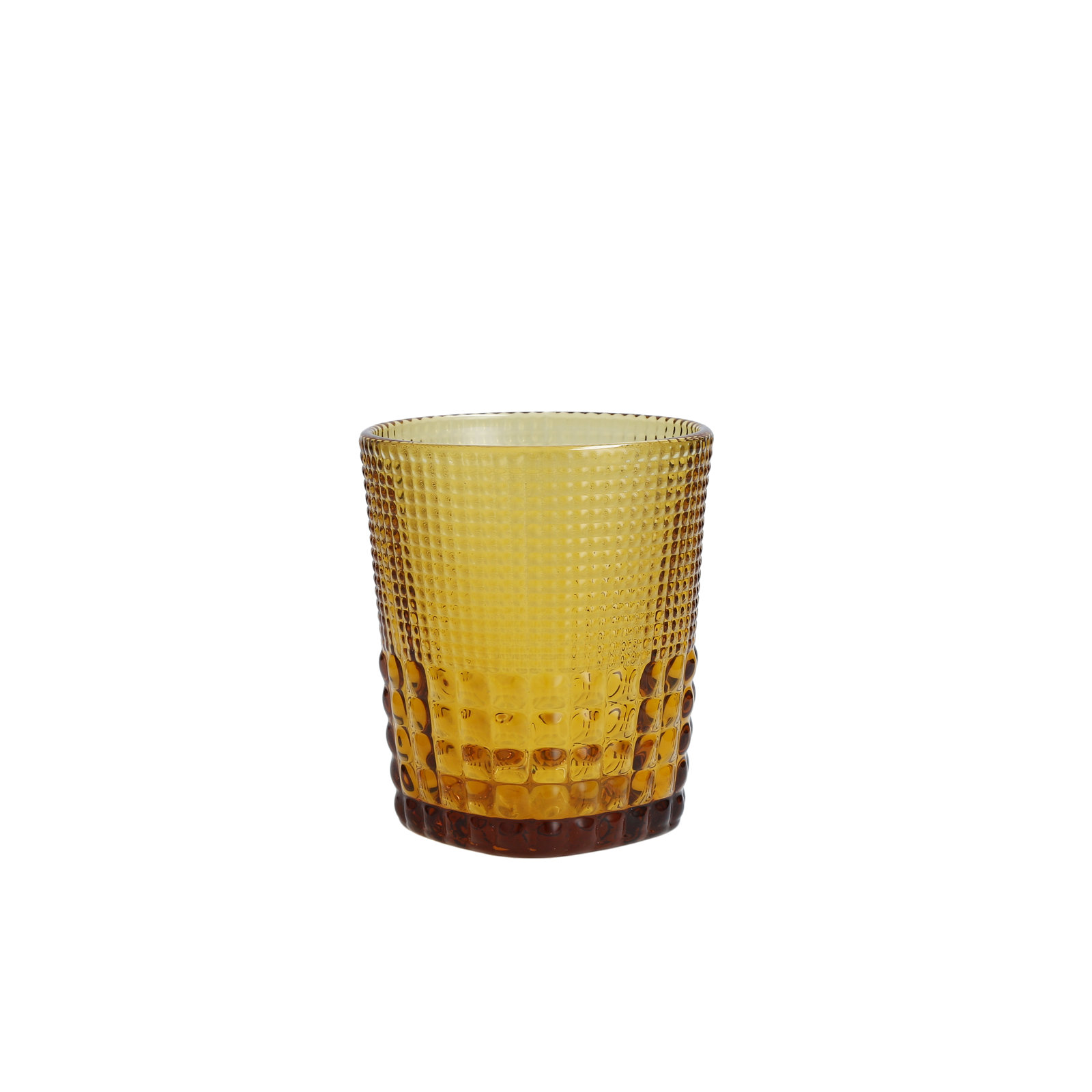 Malcolm Drinking Glass, Amber, 11.5 oz.