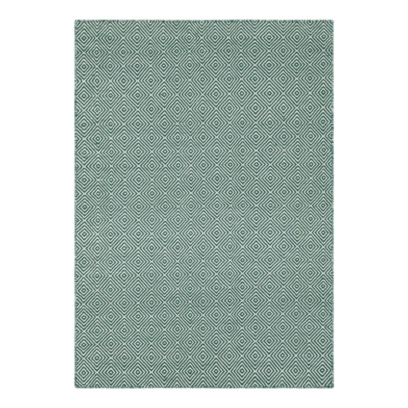 Traetyn Flatweave Wool Geometric Indoor Rug, Rectangle 4'1" x 6'1"