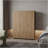 Alamo Lake Armoire Multi-Storage With One Drawer, Natural Oak