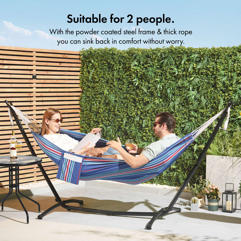 Double Hammock with Stand