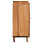 Vidaxl Sideboard With Shelf With Storage With Door Solid Mango Wood Modern