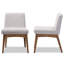 Chaise d'appoint rembourrée Klimek-1876543470