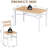  5-Piece Dining Table Set For 4 With Storage Rack, Farmhouse Wood Kitchen Table & Chairs Set With Metal Frame, Dining Room Table With 4 Curved Chairs For Breakfast Nook, Apartment-1034304591