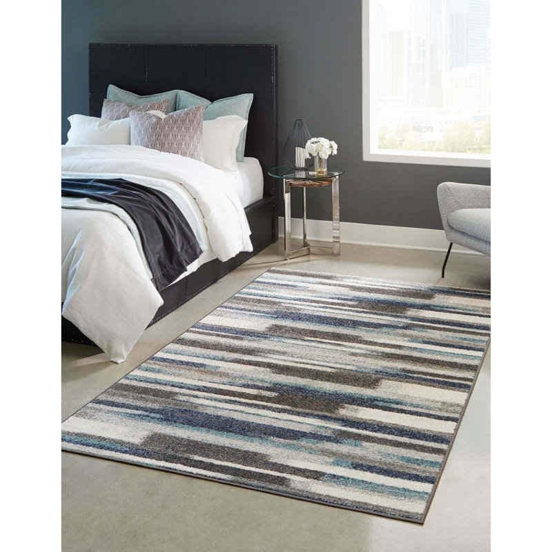 Hareer Abstract Indoor Rug, Rectangle 9' x 12'