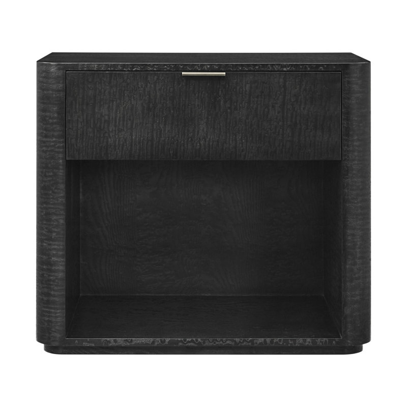 Kesden 1 - Drawer Solid Wood Nightstand