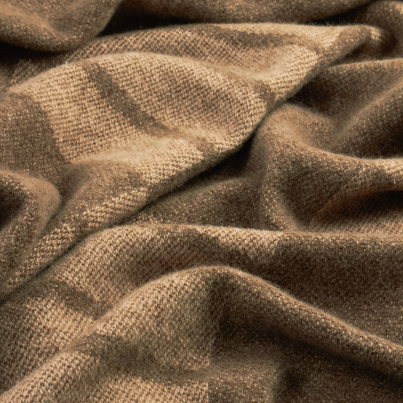 Harlech Woven Reversible Throw, Brown