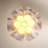 1-Light Pendant Light Flower White-972969282