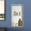 Topcraft 13“ X 25” Stainless Steel Shower Niche With Double Shelves-125227965