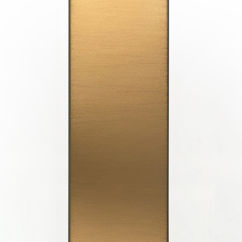 Ceno Glass Top Console Table, Brass, 29" H x 55" W x 10" D