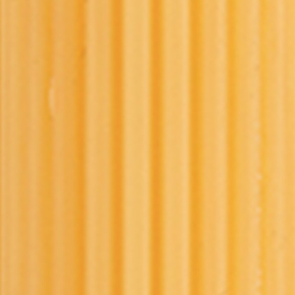 Grecian Collenette Unscented Taper Candle, 7" H x 1.25" W x 1.25" D, Butterscotch
