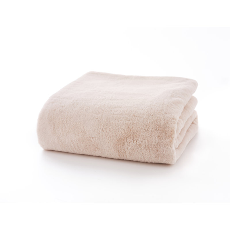 Quilted Throw Blanket, Blush