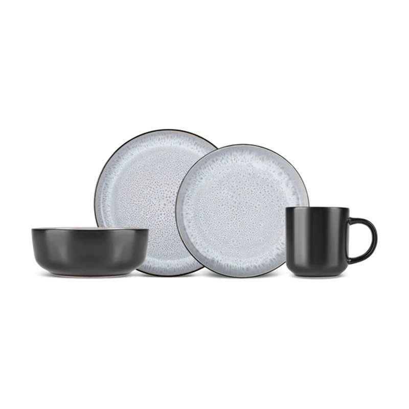 Stoneware Dinnerware Set 16 Piece - Service for 4
