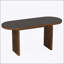 Ensemble de table de salle à manger ovale 6 pièces avec banc et chaises Sturdy-207024391-207024392