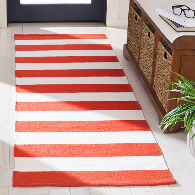 Westerlund Hand Woven Cotton Striped Rug