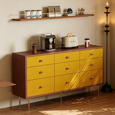 Buffet de style rétro moderne