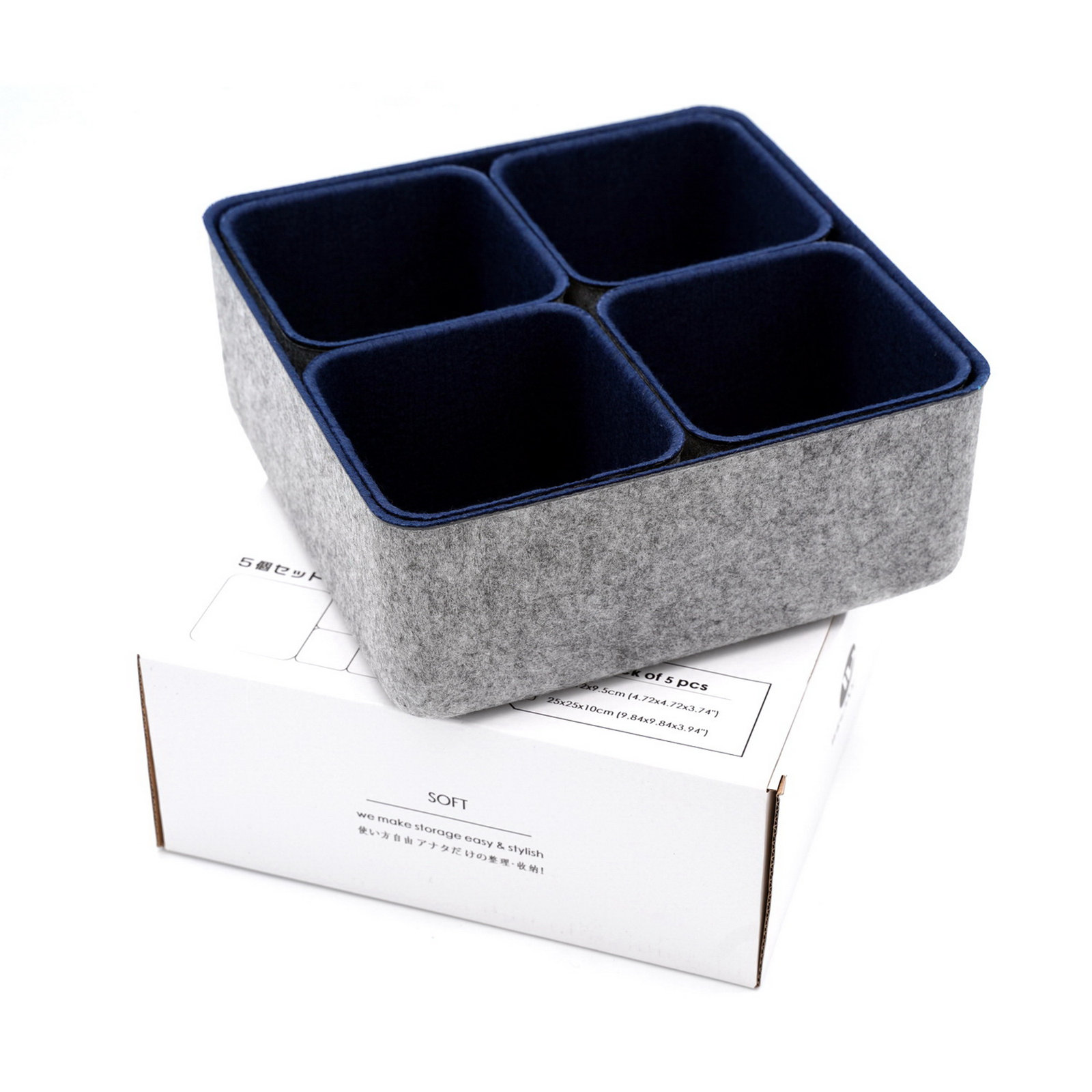 Anadela Organizer Set, Navy