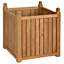 Teak Outdoor Square Planter Box-2078397830