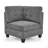 U Shape Modular Sectional Sofa,DIY Combination,Includes Two Single Chair ,Two Corner And Two Ottoman (Sectional)