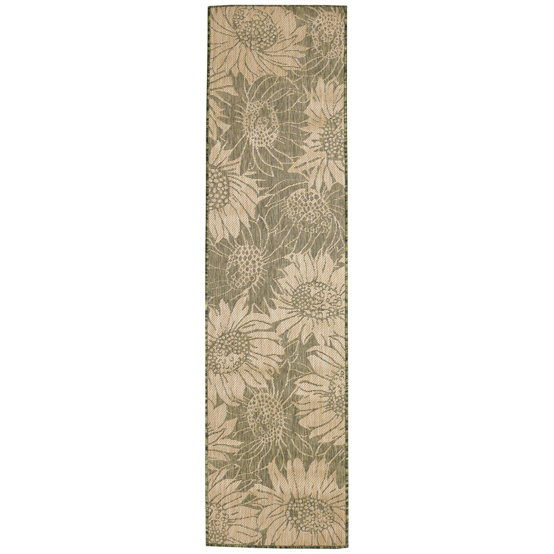 Tapis d'intérieur / extérieur Vannoy, Tapis de couloir 1 pi 11 po x 7 pi 6 po