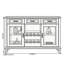 Buffet de style minimaliste américain