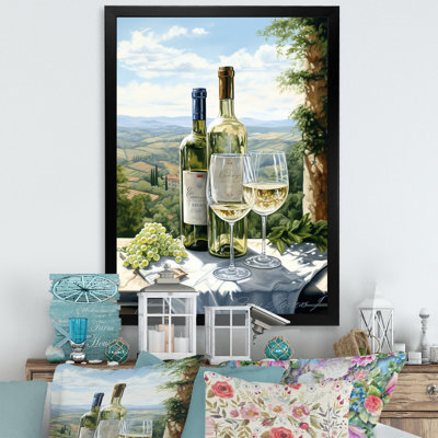 " Vineyard Charm Liquid Art III "