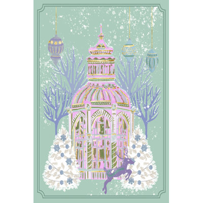 Winter Holidays V by Melissa Wang - Wrapped Canvas Print