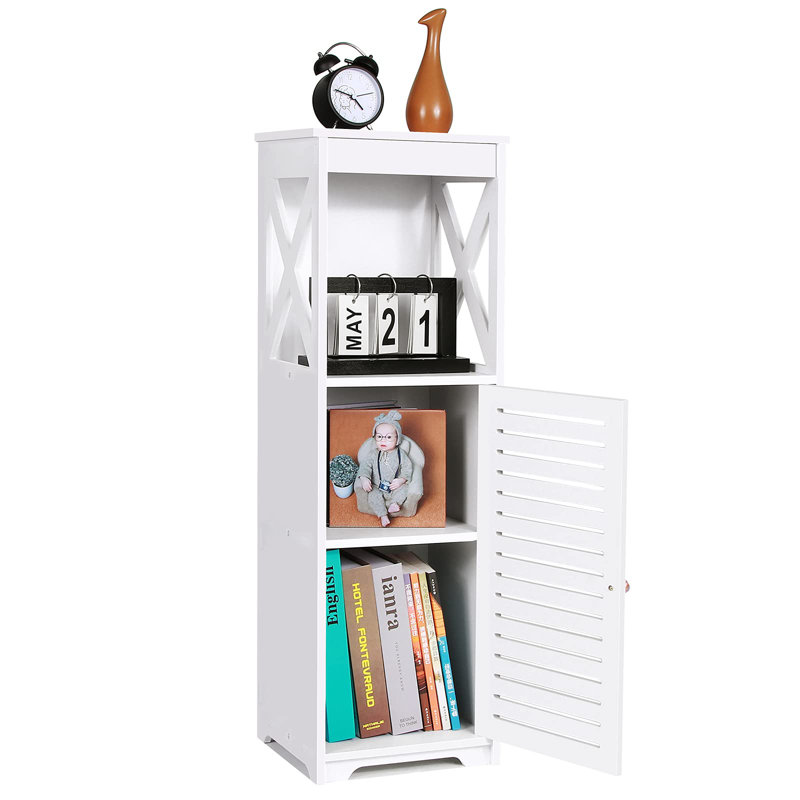 Aahana Plastic / Acrylic Bathroom Cabinet, Antique White