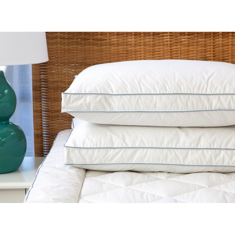 Oreiller en duvet synthétique imperméable avec soufflet, Standard