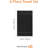 6 Piece Fade Resistant Hand Towel, 100% Cotton-220235886