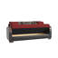 Canapé-lit rembourré convertible avec rangement-1660296733