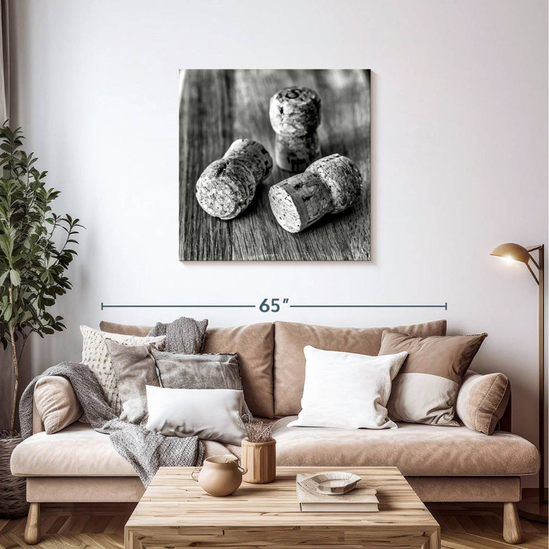 Yarlin Corks IV, 36" H x 36" W
