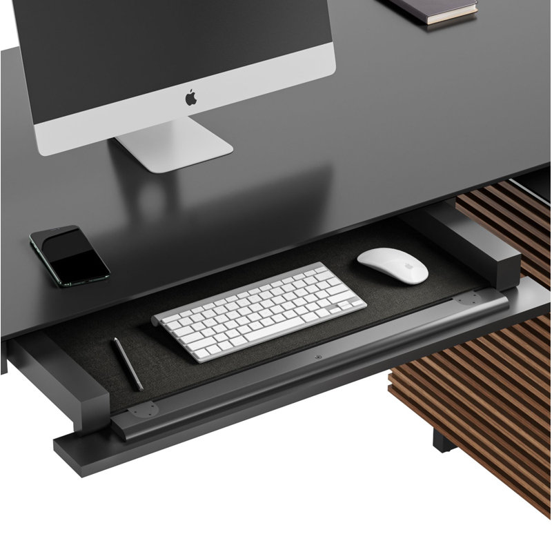 Corridor Writing Desk, Natural Walnut