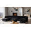 Canapé modulaire de coin avec repose-pieds Arfsten Anagel-502866235